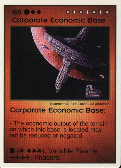 Corporate Economic Base B8